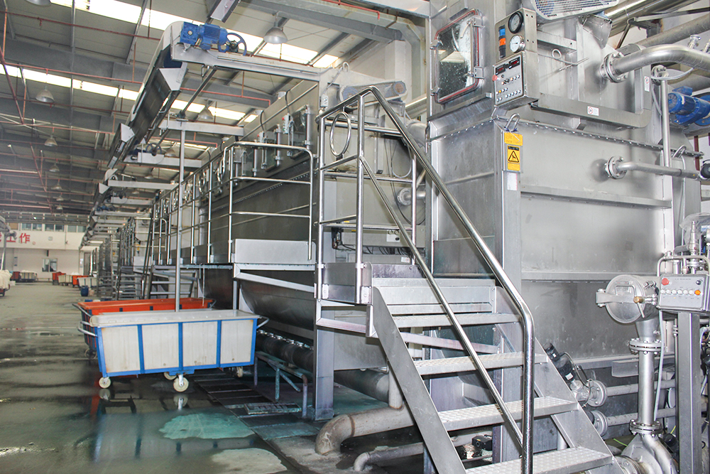 立信高溫高壓染布機生產線